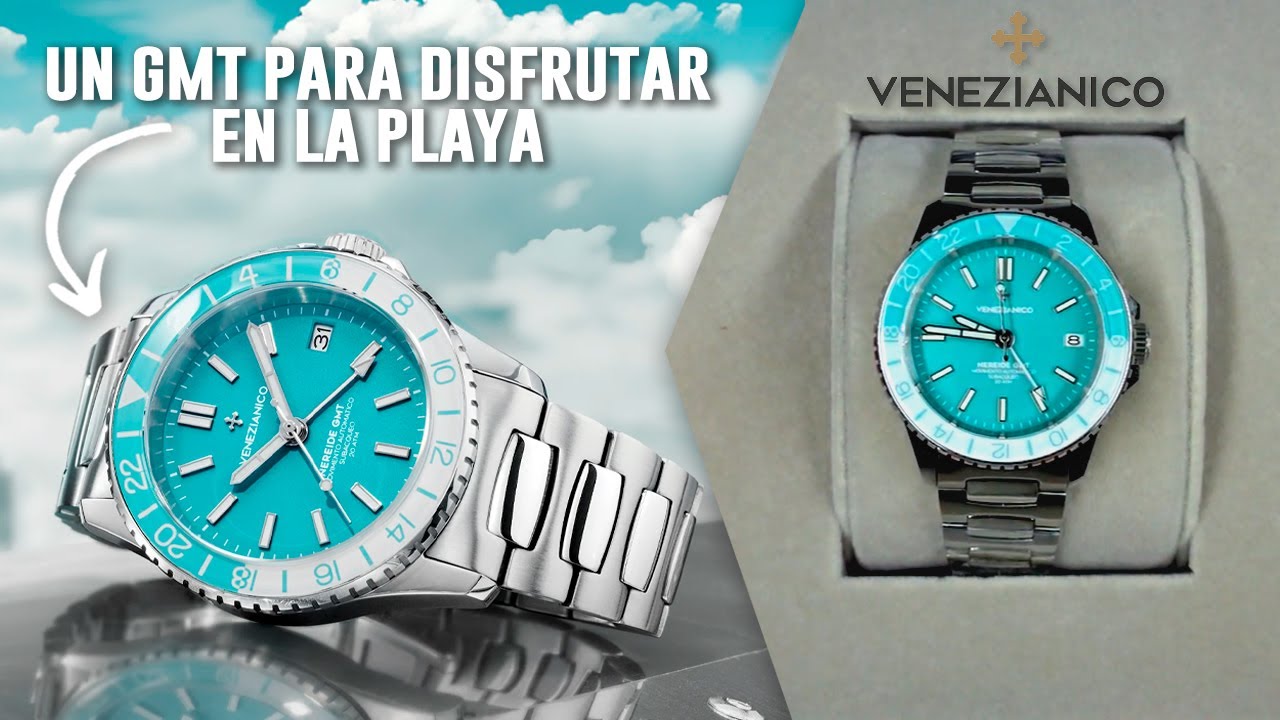 Venezianico Nereide GMT | Un reloj padrísimo para la playa | Unboxing | Mi yorch Style
