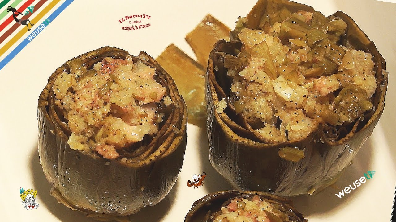 6 - Carciofi ritti...il dottore l'ha prescritti :) (secondo piatto tipico della tradizione toscana)