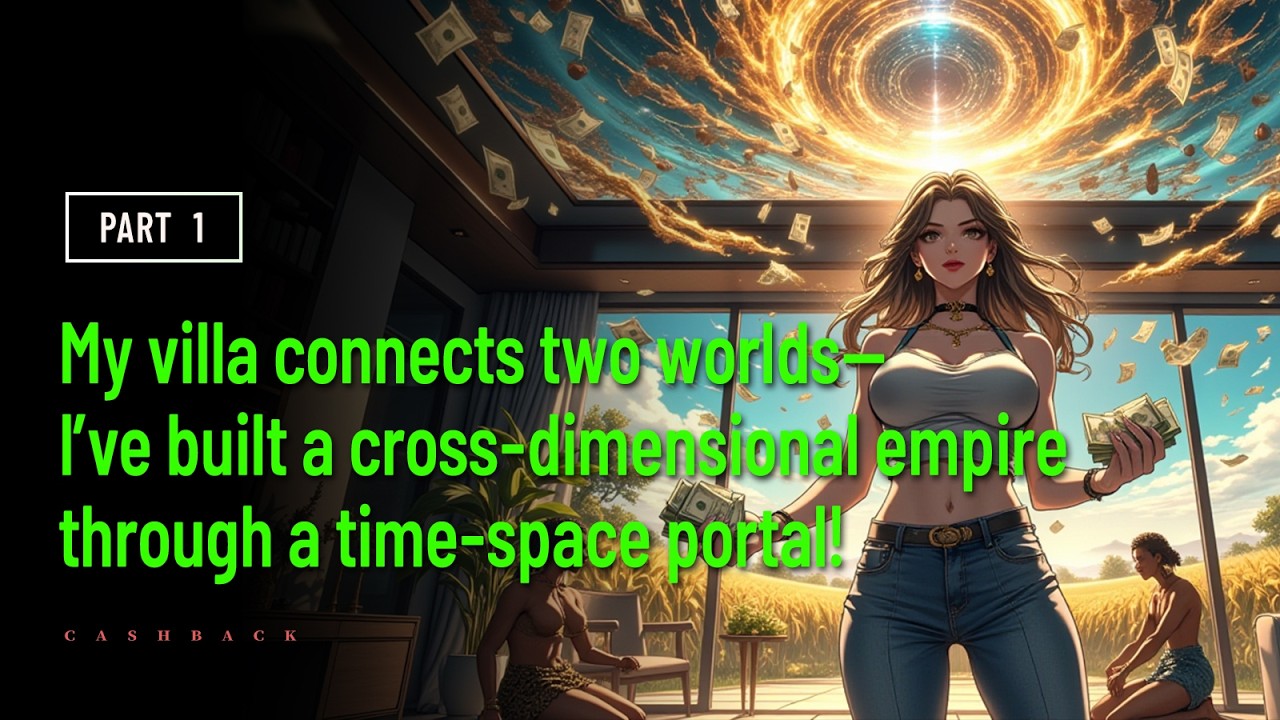My villa connects two worlds—I’ve built a cross-dimensional empire through a time-space portal!