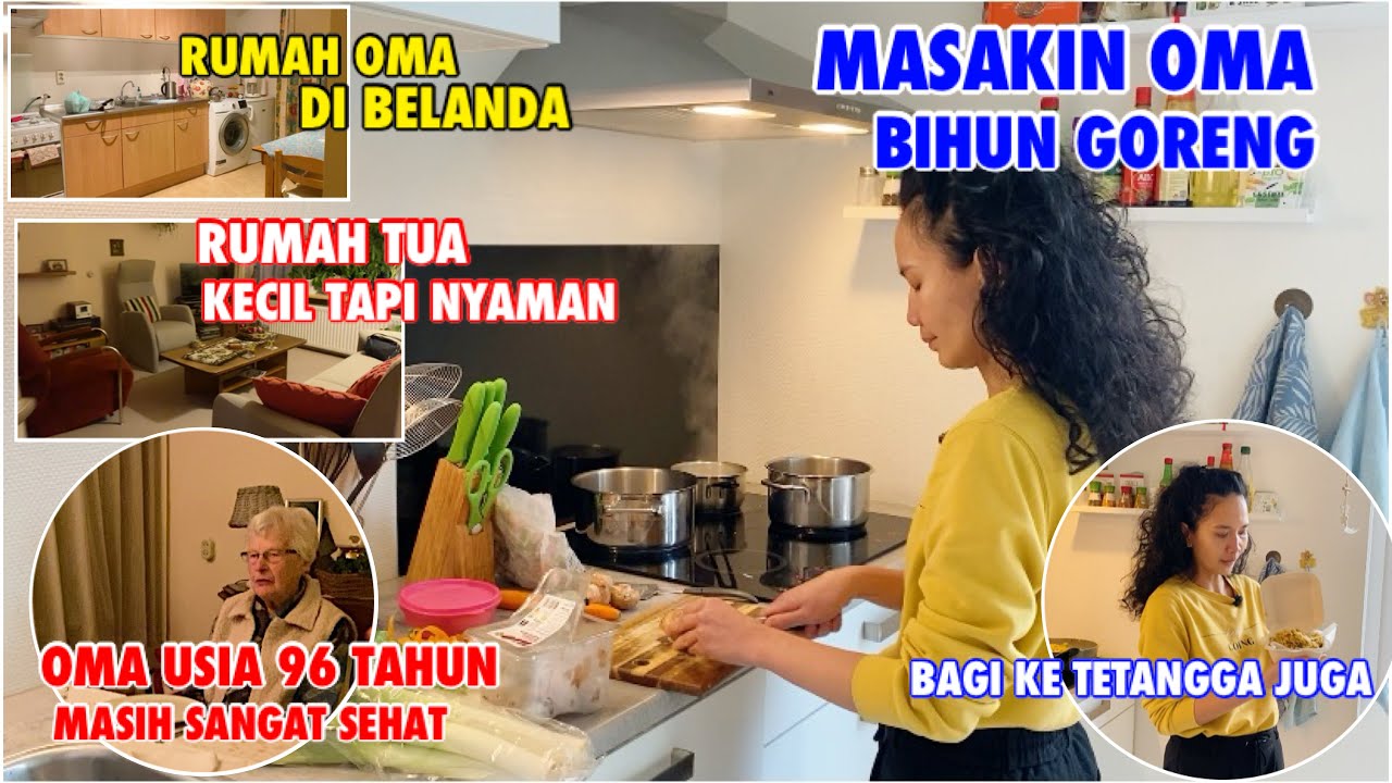 MASAK BIHUN GORENG UNTUK OMA DI BELANDA | TIDAK LUPA BAGI KE TETANGGA