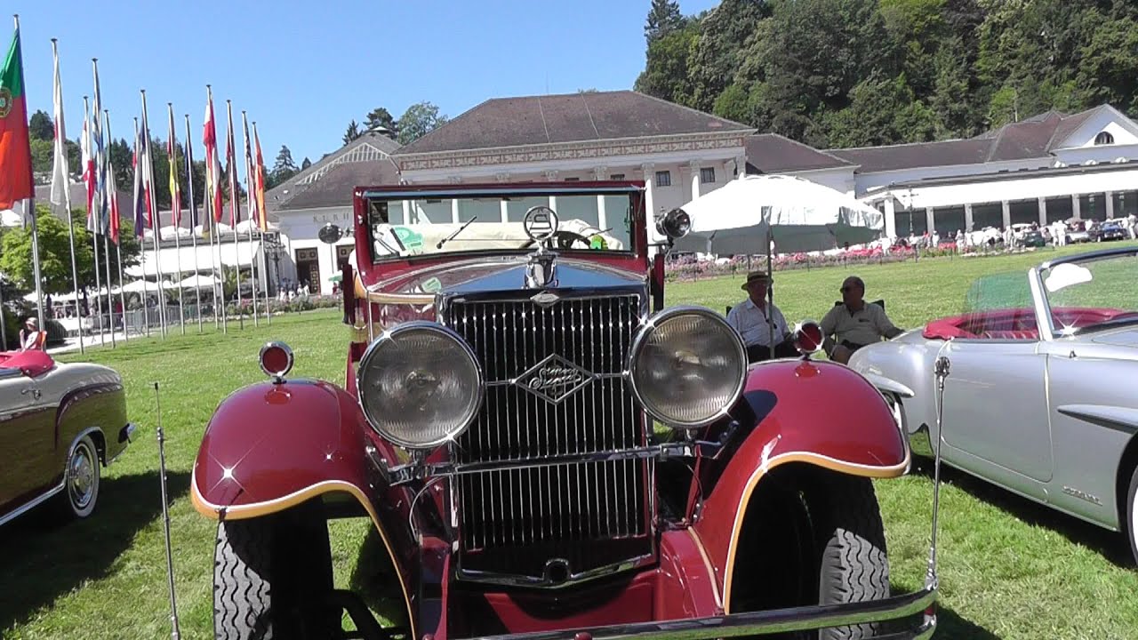 Baden-Baden 40. Oldtimer-Meeting Teil 1/2 am 10.07.2016