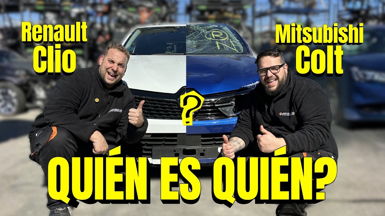 Dos coches iguales distintas empresas