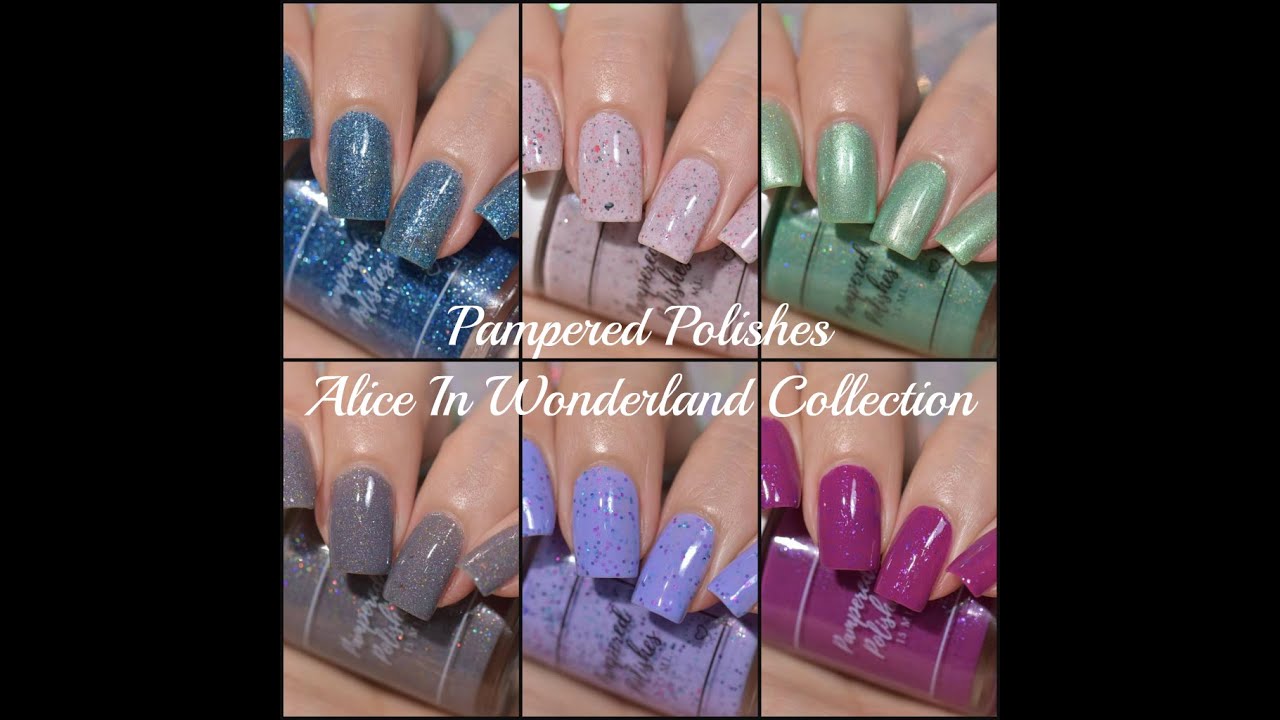 Swatch & Review | Pampered Polishes - Alice in Wonderland Collection