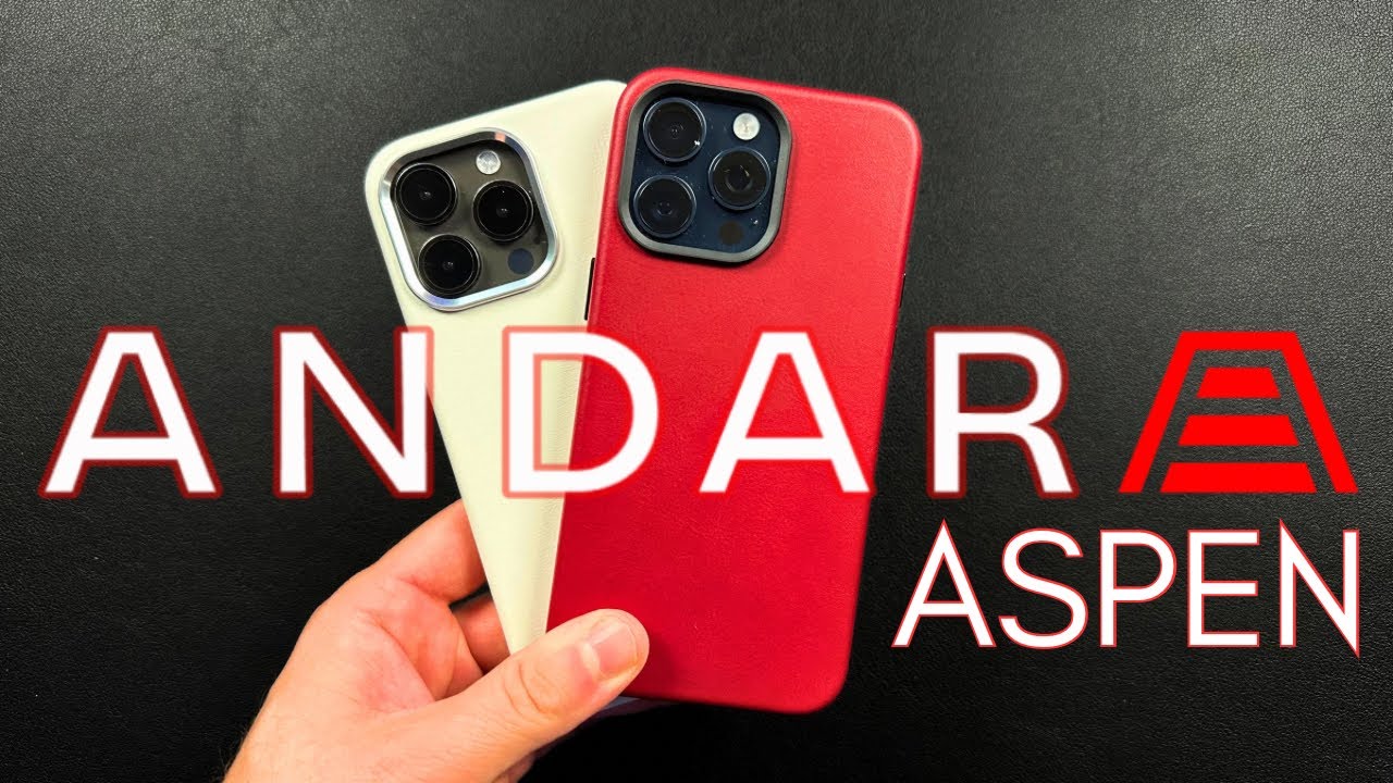 iPhone 15 Pro Max Case Review: Andar Aspen - LEATHER!