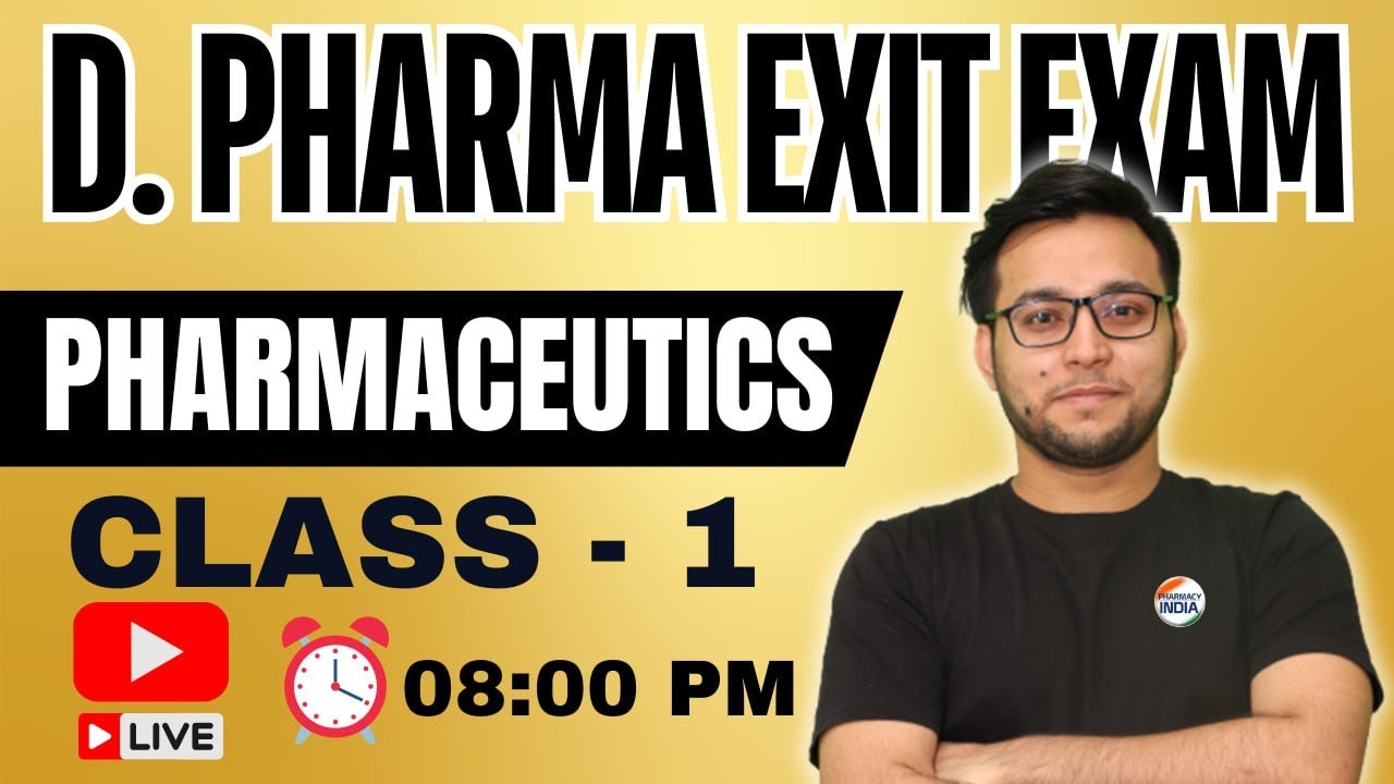 EXIT EXAM | PHARMACEUTICS MODEL PAPER | BEST 40 MCQS | DPEE 2024 #exitexam2024 #exitexam