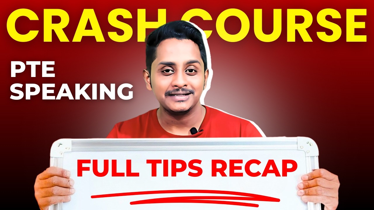 Master PTE Speaking Fast: Ultimate Tips & Tricks Crash Recap!