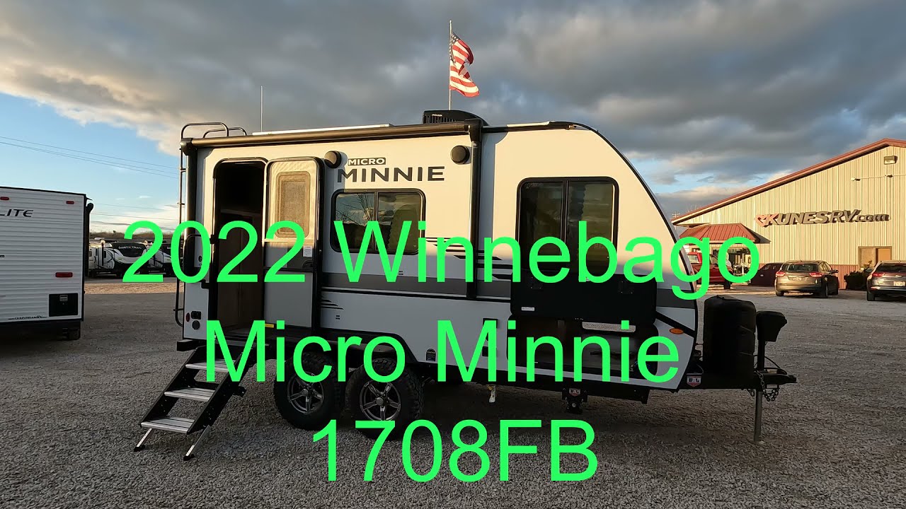 Туристический прицеп Winnebago Micro Minnie 1708FB 2022 года