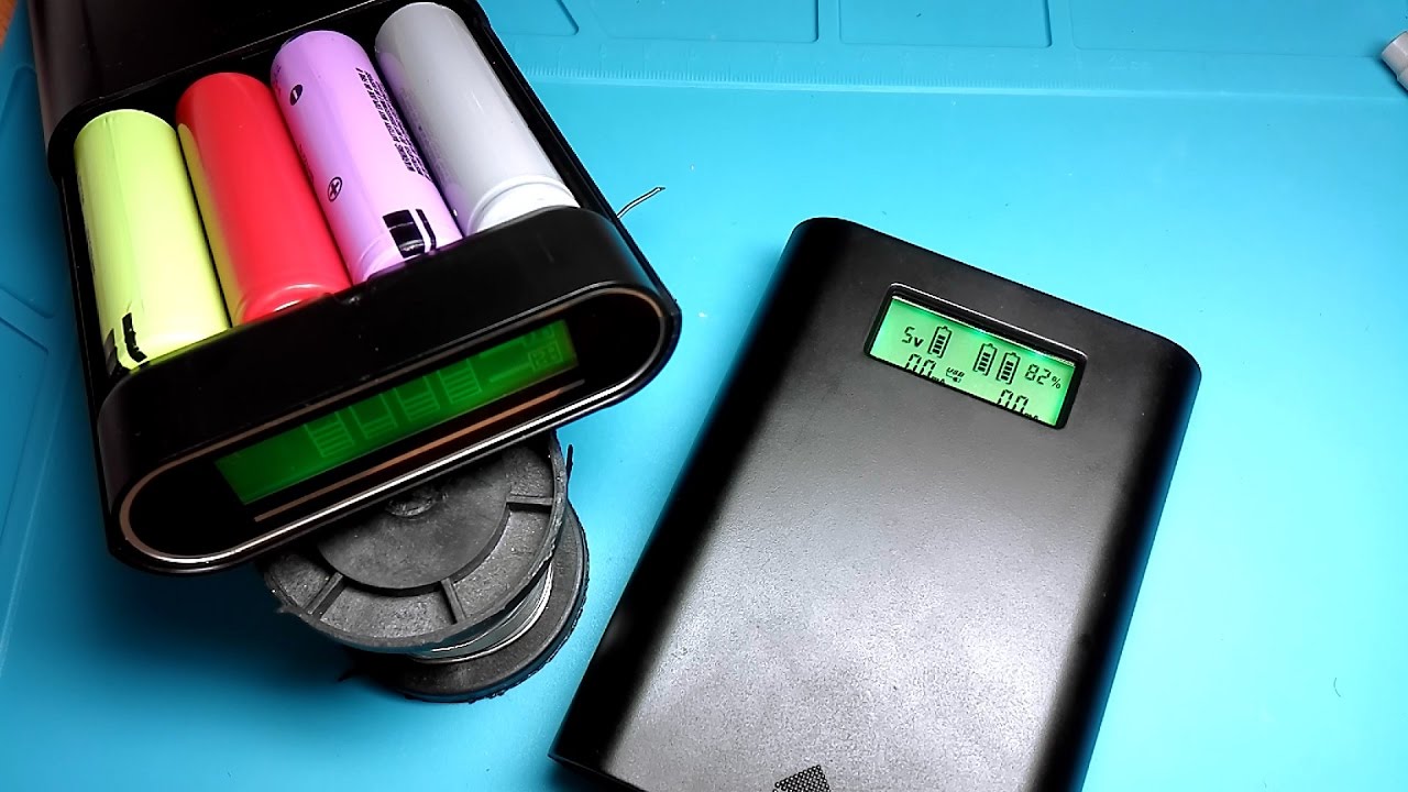 Power Bank - зарядное. Soshine E3S VS TOMO V8-4. (посмотри комментарии)
