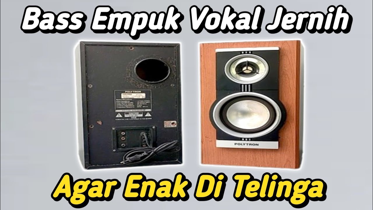 Cukup Modal 40 Ribu Speaker Aktif Bass Enak Lembut Trebel Jernih 