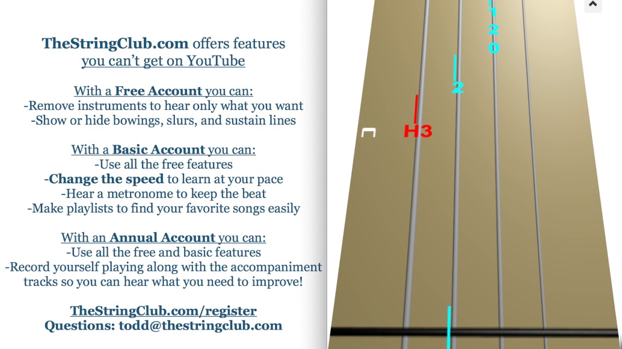 Learn Can't Help Falling in Love by Elvis on Violin - How to Play Tutorial