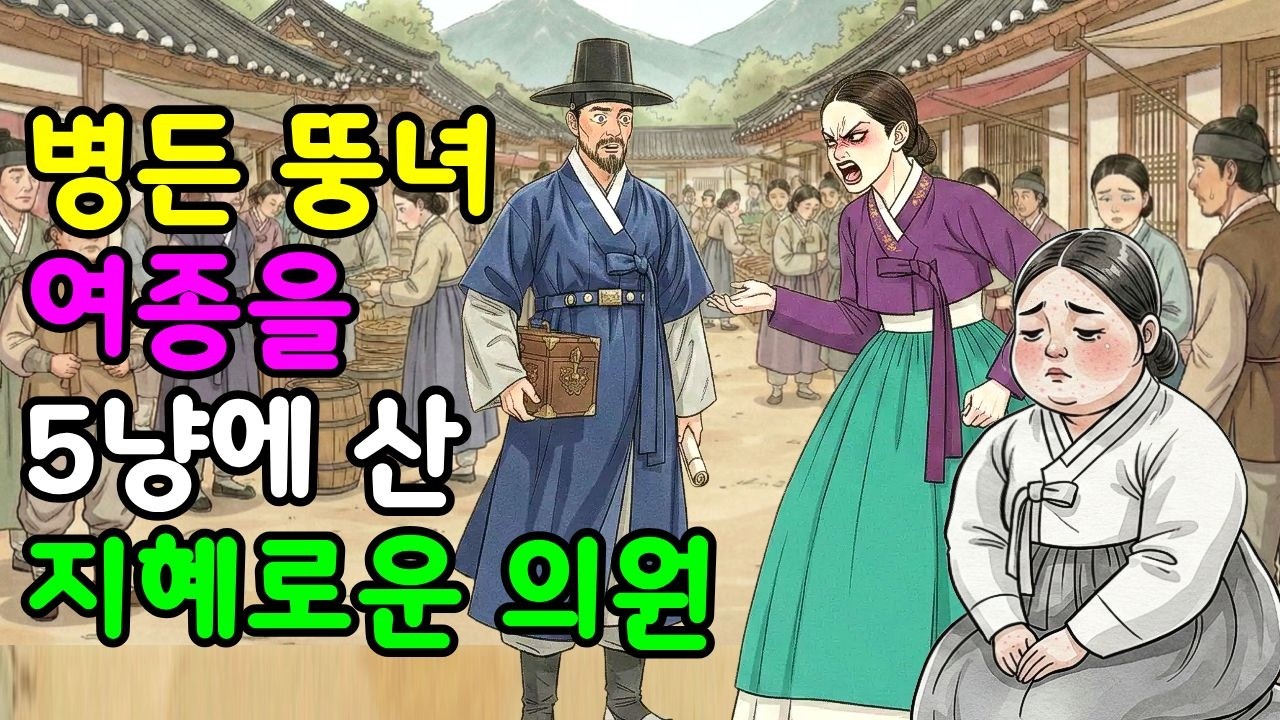 병든 뚱녀 여종을 5냥에 산 지혜로운 의원 | 야담 | 설화 | 민담 | 옛날이야기 | 오디오북