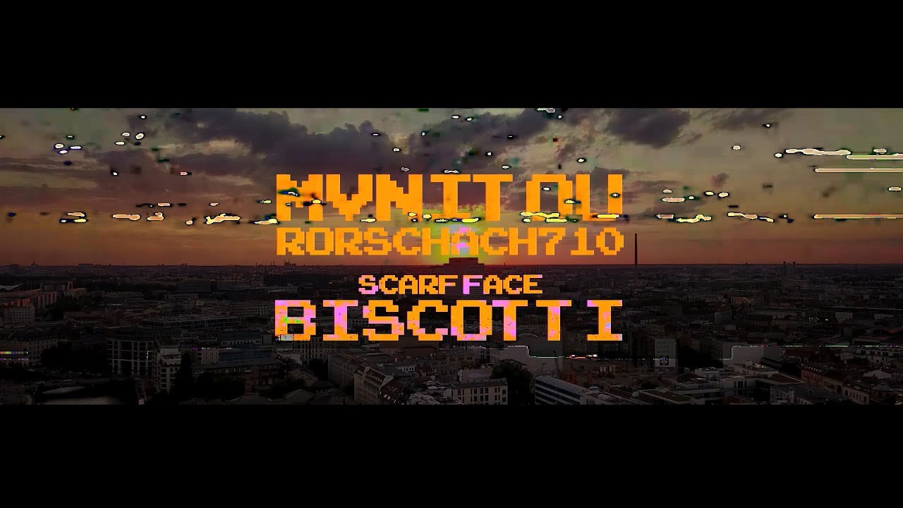 scarf face | MVNITOU | rorschach710  -  biscotti