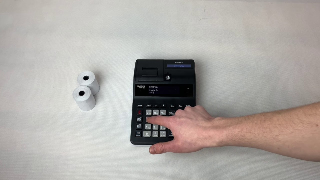 Kasa Fiskalna Datecs WP-25 Dodatek Paragonowy