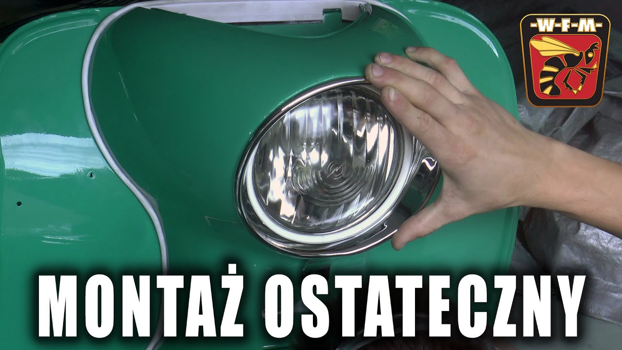 MONTAŻ OSTATECZNY WFM OSA 🐝#17 (Polish Vespa final assembly)
