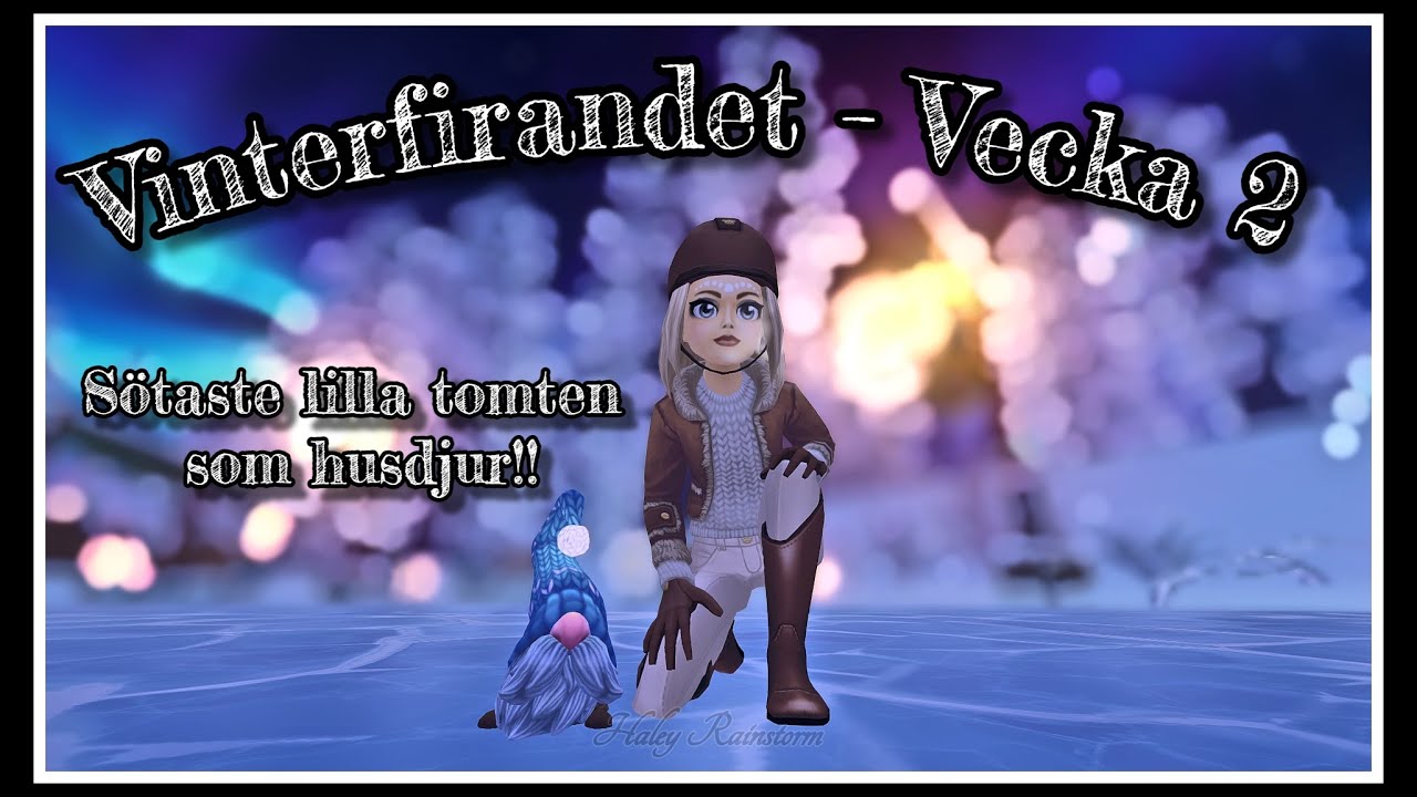 Vinterfirandet Vecka 2 - Sötaste ''husdjuret'' någonsin!!