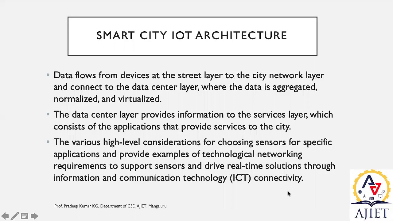 Module 5   Smart and Connected Cities   Part II