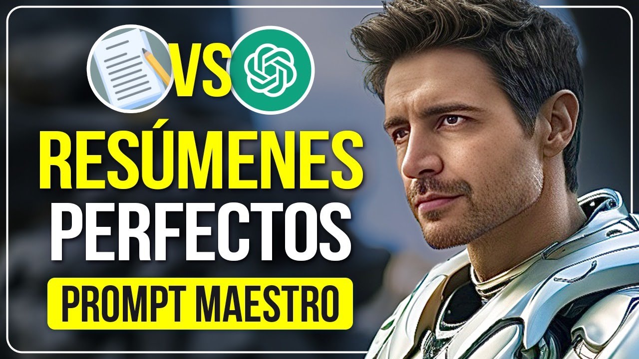 C&oacute;mo RESUMIR TEXTOS con ChatGPT 🤯 Tutorial para HACER RES&Uacute;MENES perfectos con IA