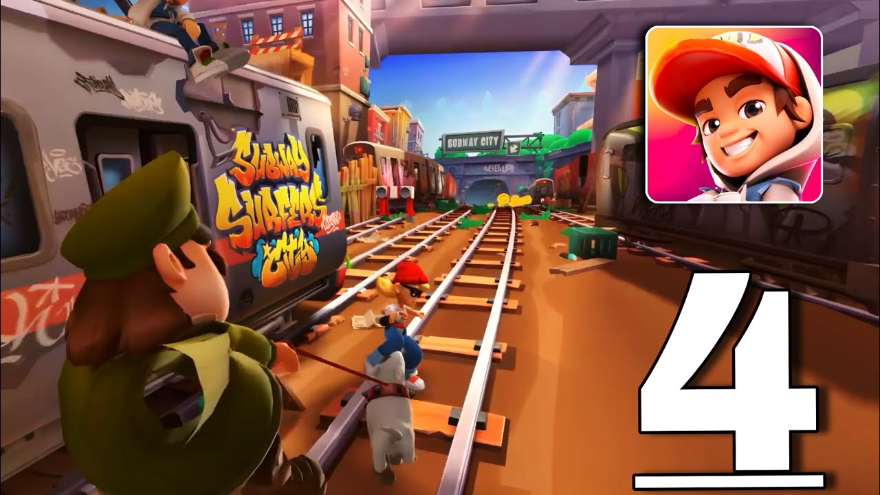 Subway Surfers City - Gameplay Walkthrough (Android/iOS) Part 4 | MISS MAIA |