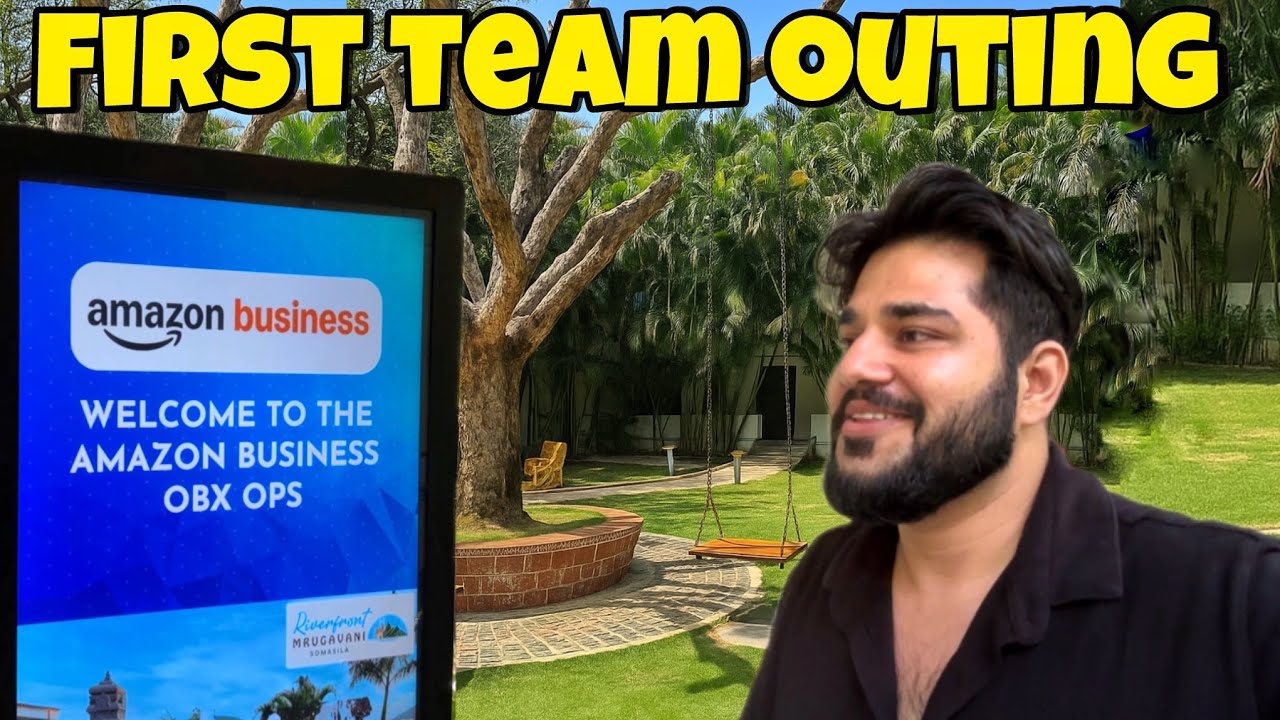 My FIRST Amazon HYDERABAD Team Outing OFFICE TRIP🔥| NIGHT STAY WITH THE TEAM VLOG😬| Sagar Tumkur