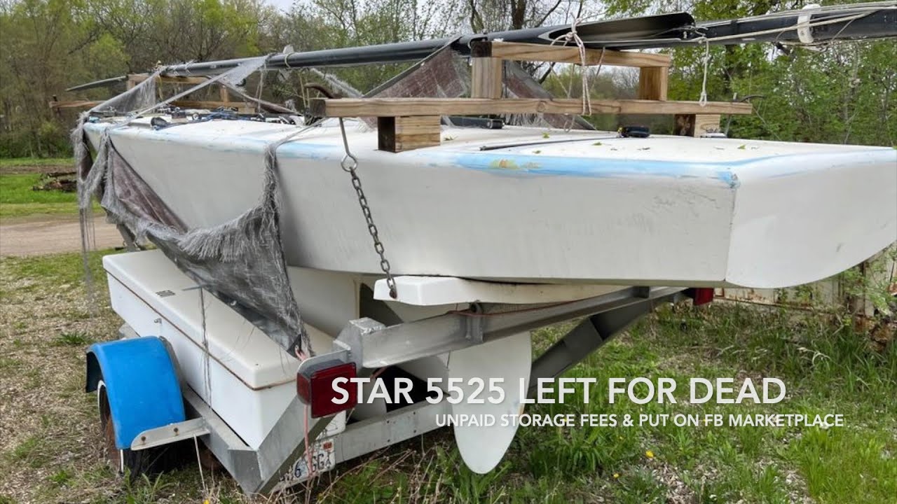 Racing Sailboats on a Shoestring Budget - Star Class Yacht Number 5525 Restoration Project Part One