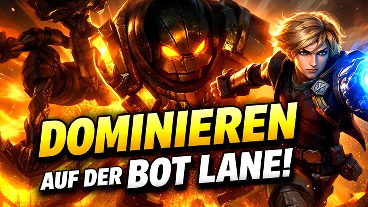 League of Legends Anfänger Gameplay | Nautilus auf der Bot Lane ⚓🔥