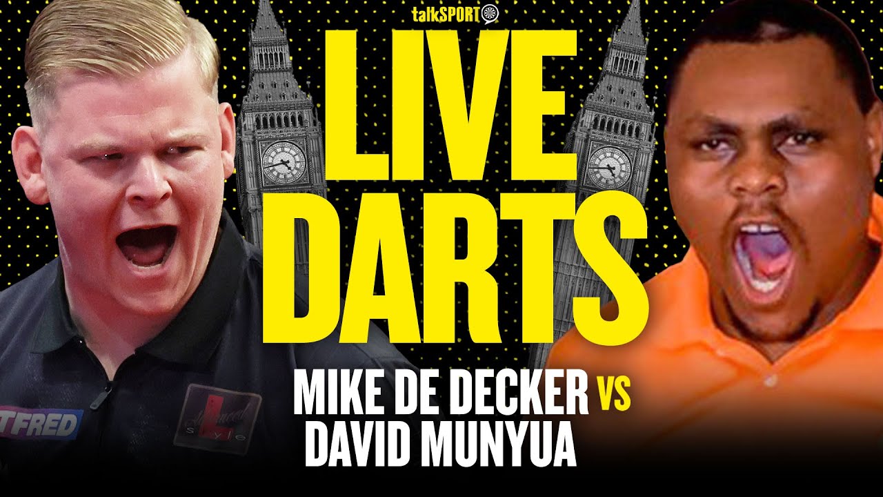 🎯 LIVE: Mike De Decker v David Munyua | 2026 World Darts Championship WATCHALONG