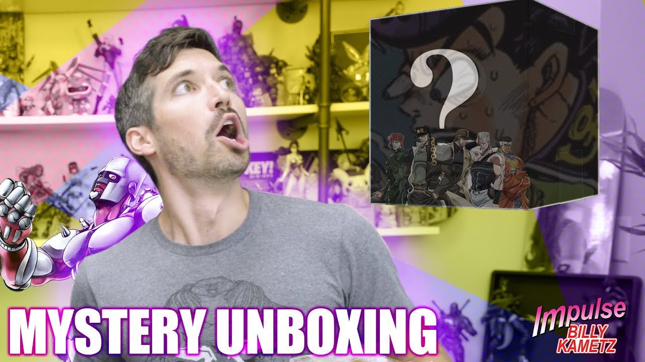 Unboxing JoJo Merch ft Billy Kametz (Voice of Josuke Higashikata) | $OLD OUT
