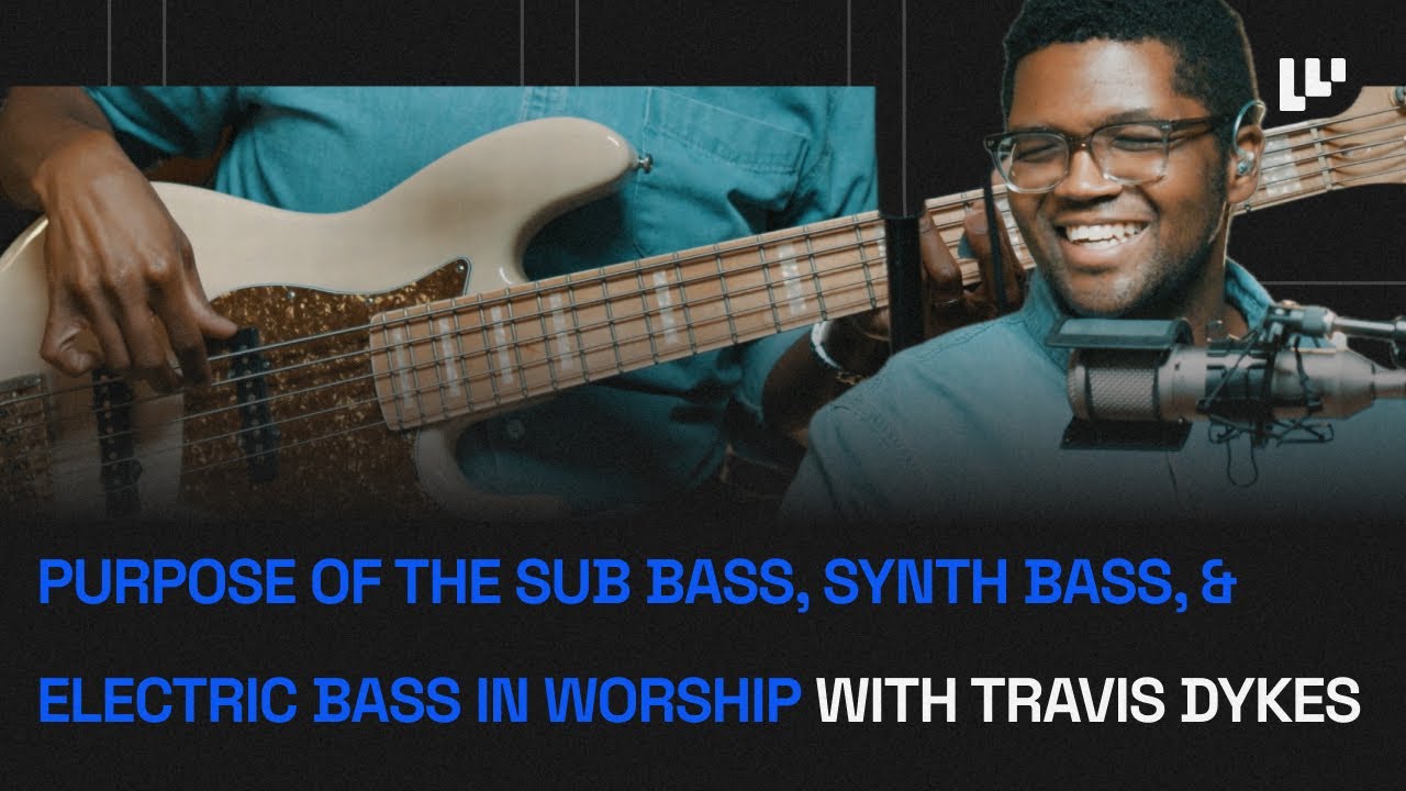 EP #27: Synth Bass, Sub Bass, and Electric Bass in a Worship Service #synthbass #bass #moog