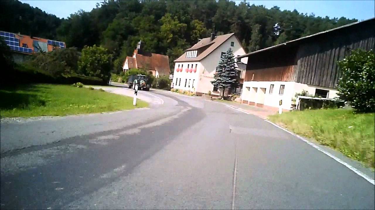 BMW K1600GT - Odenwaldfahrt über den Krähberg, Amorbach und dann Richtung Erbach