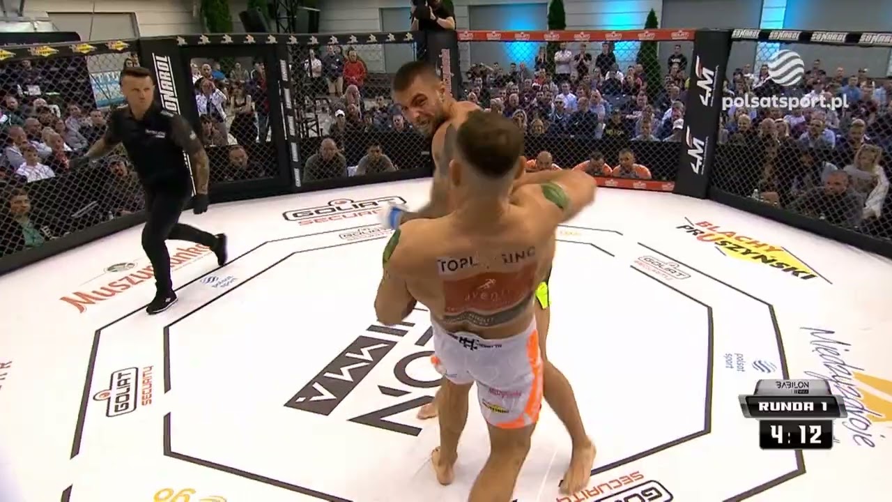 💣 WIELKI DEBIUT! Sergiusz Zając wygrywa przez nokaut na Babilon MMA 30