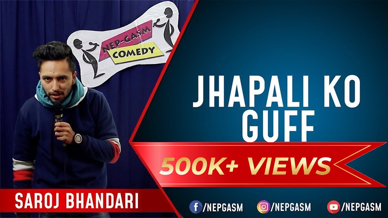 Jhapali Ko Guff (Sojho Jhapali-2) | Nepali Stand-up Comedy | Saroj Bhandari | Nep-Gasm Comedy
