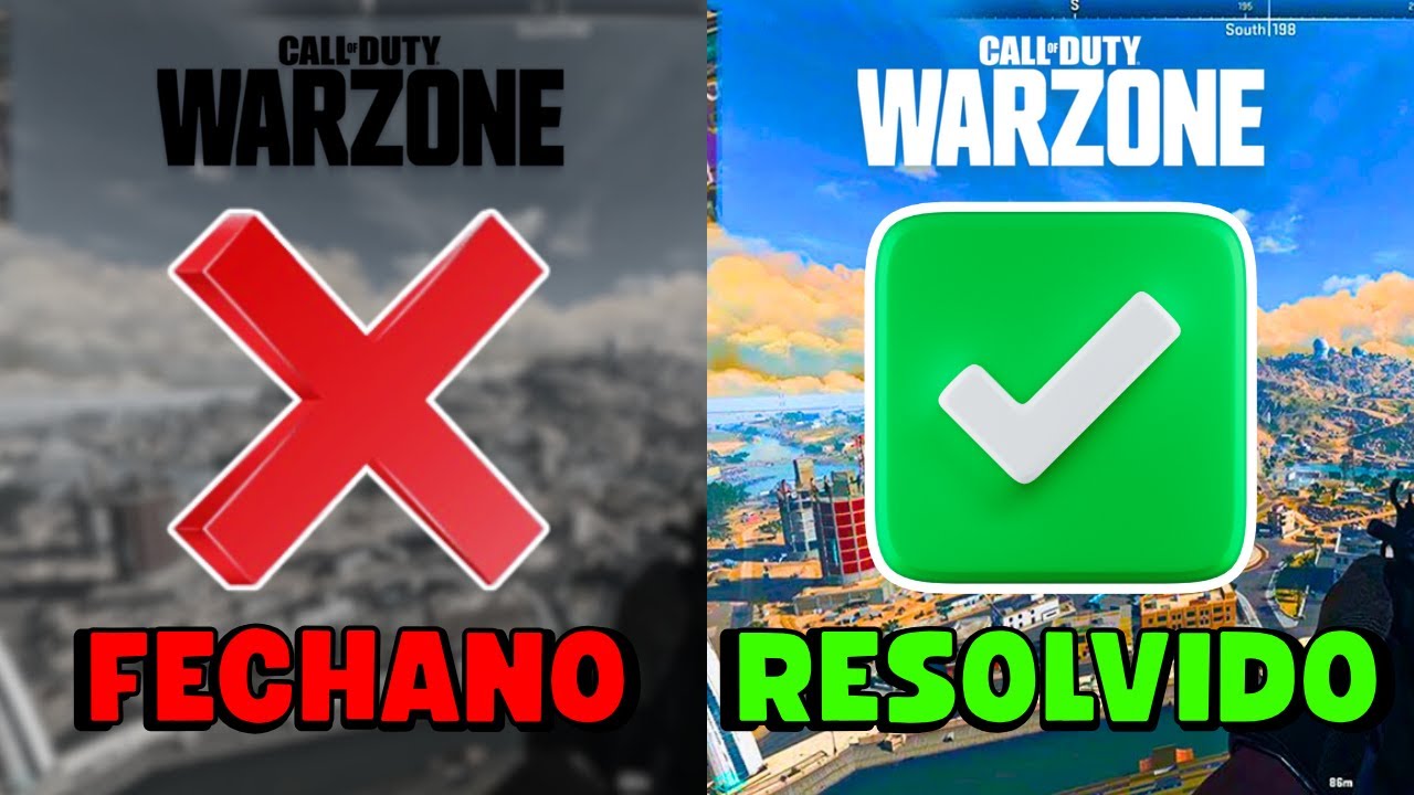CALL OF DUTY WARZONE FECHANDO SOZINHO no PC (COMO RESOLVER) 💻✅️