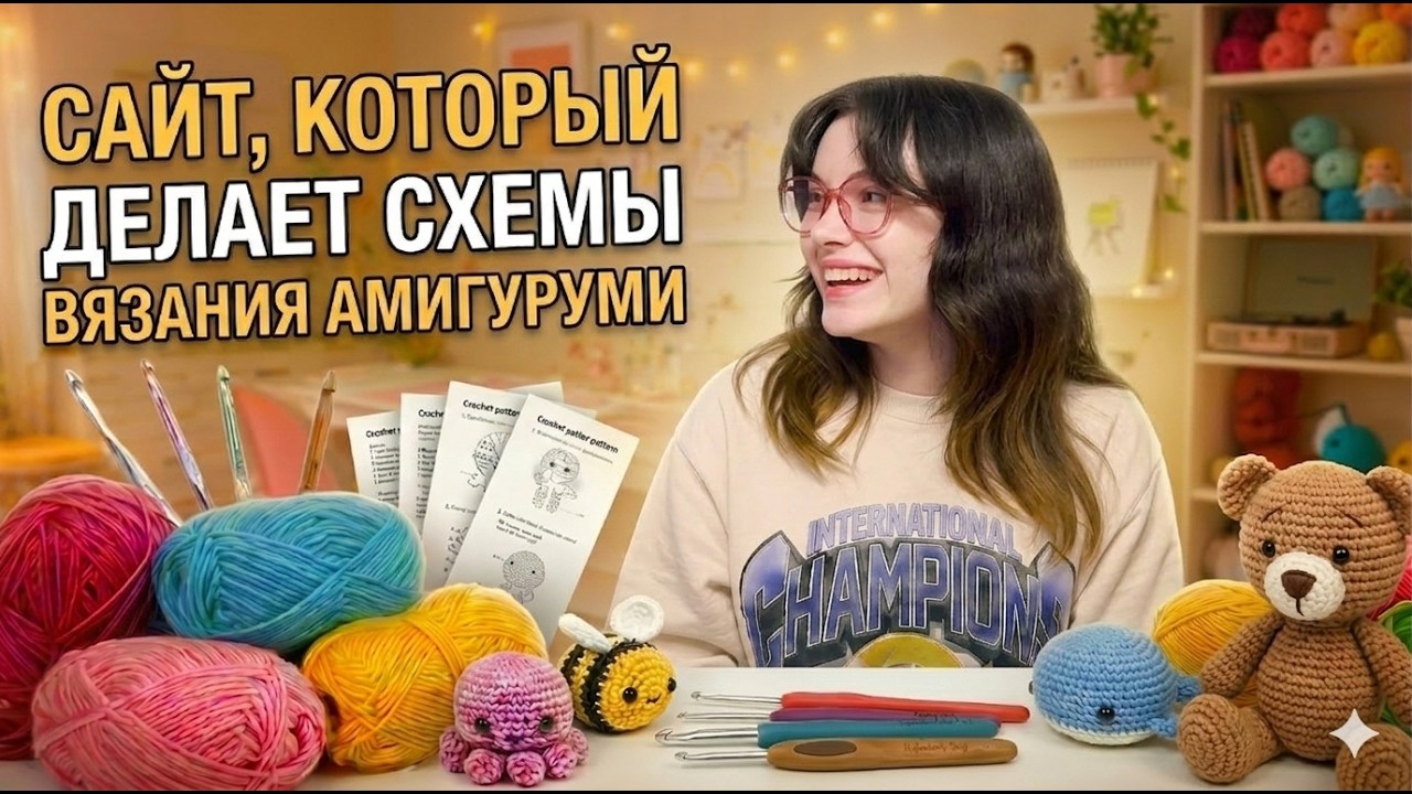 ПОКАЗЫВАЮ КАК ДЕЛАТЬ КА, СБН, ПССН и т. д./СХЕМЫ ВЯЗАНИЯ/SMALLTALK