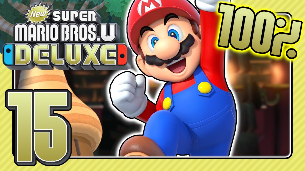 NEW SUPER MARIO BROS. U DELUXE🌰#15: Geheimes Level & 100% Spielstand!