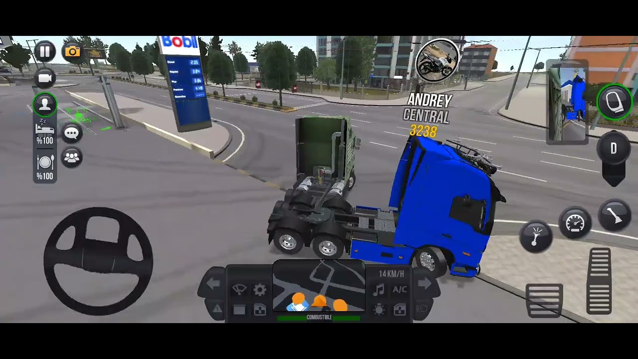 Pruebo el multijugador en modo libre de itinerancia/truck simulator ultimate/#144