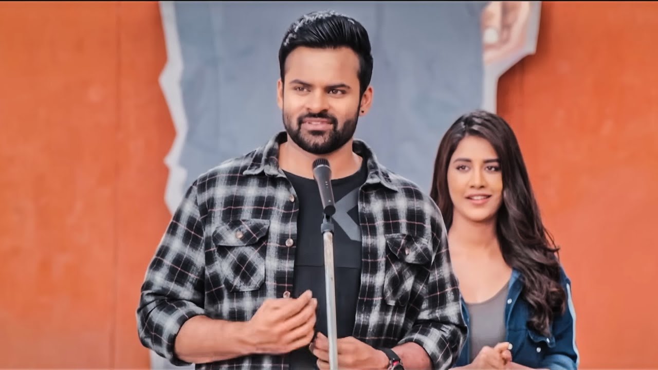 Sai Dharam Tej  And Nabha Natesh Cute Love Movie Scene | Telugu interesting Scene | @Filmetelugu