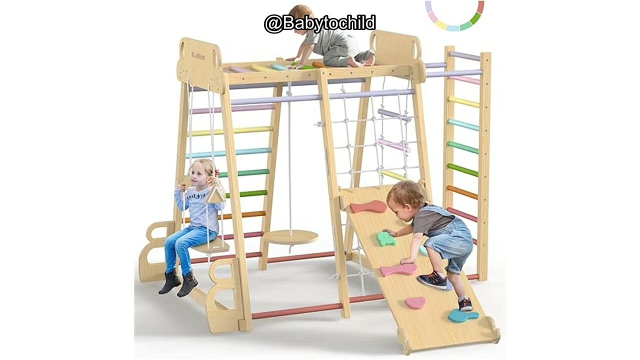 Is the Upgraded 9-in-1 Jungle Gym the Ultimate Playset for Your Child's Development? Review.