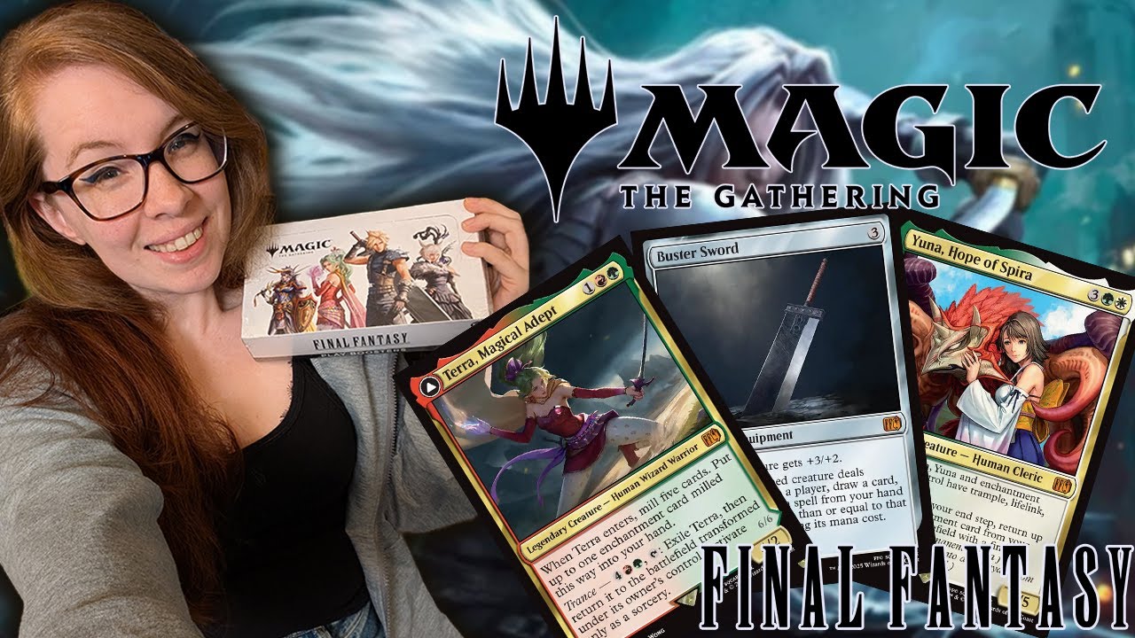 Opening 30 packs to FREAK OUT for a basic land | MTG Final Fantasy Booster Box Haul