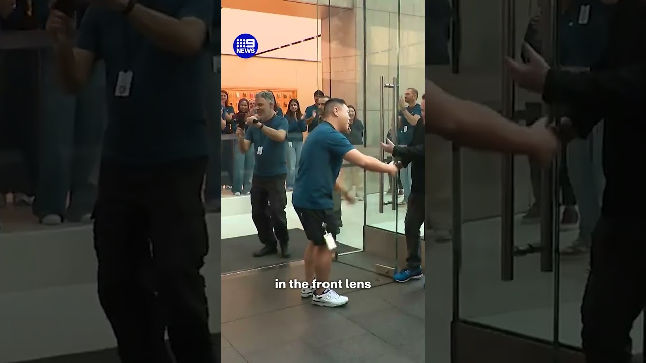 Thousands of Australians have snapped up the latest iPhone today | 9 News Australia