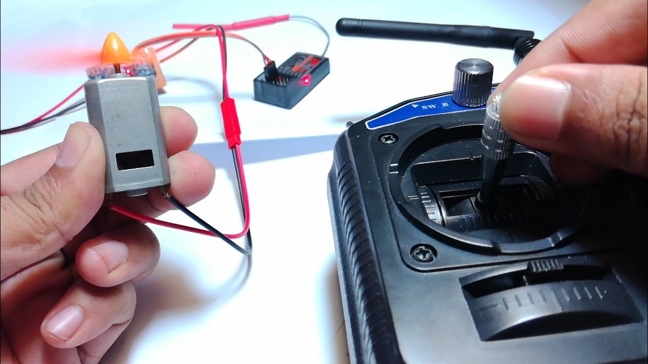 How to make a Brushed Motor ESC with Arduino|| 180 motor || Unique Projects Tutorials. Episode-1