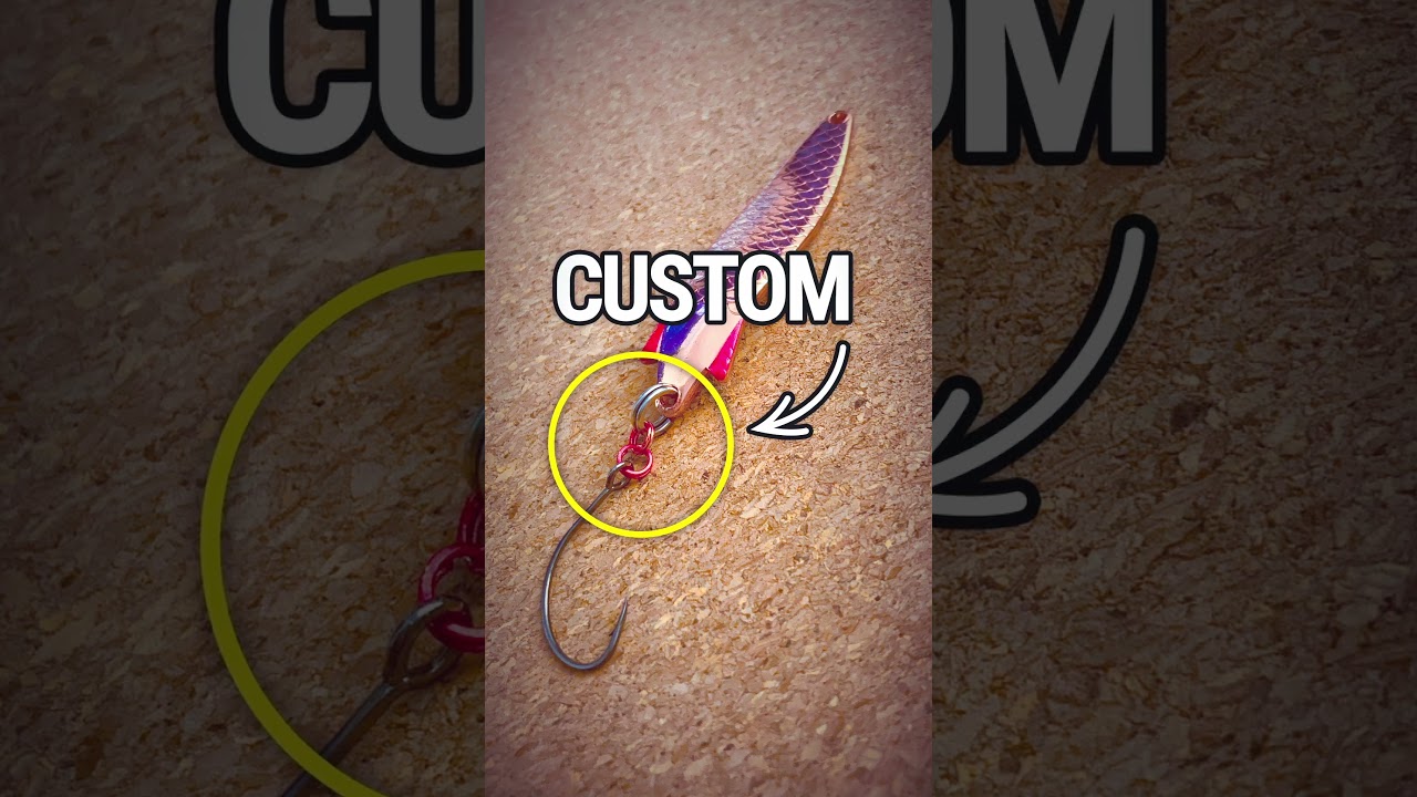 Modified! Abu Toby 10g Salmon Trout lure. #fishing #salmon #trout