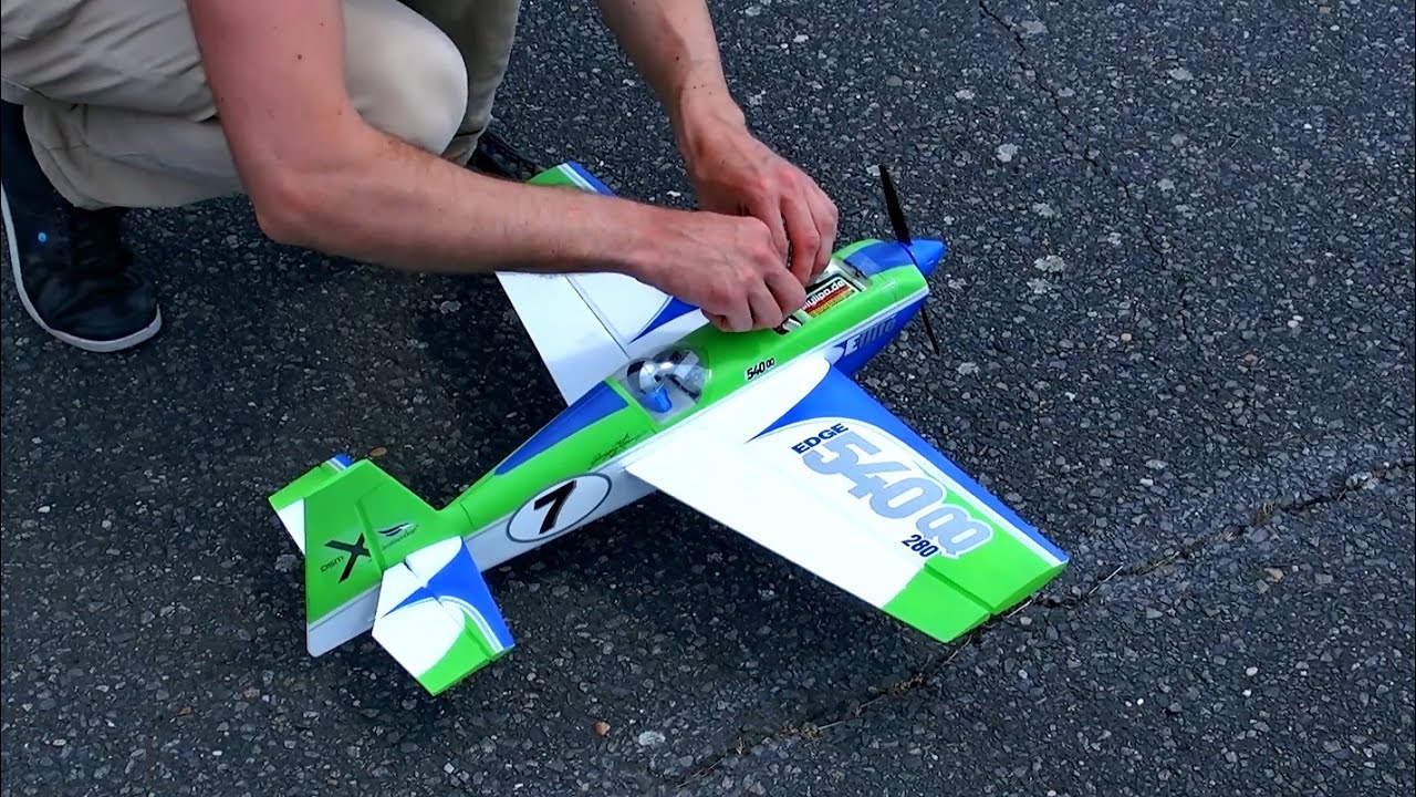 EDGE 540QQ 280 E-FLITE MINI RC AEROBATICS MODEL PLANE FLIGHT / Meeting Gatow 2015 *1080p50fpsHD*