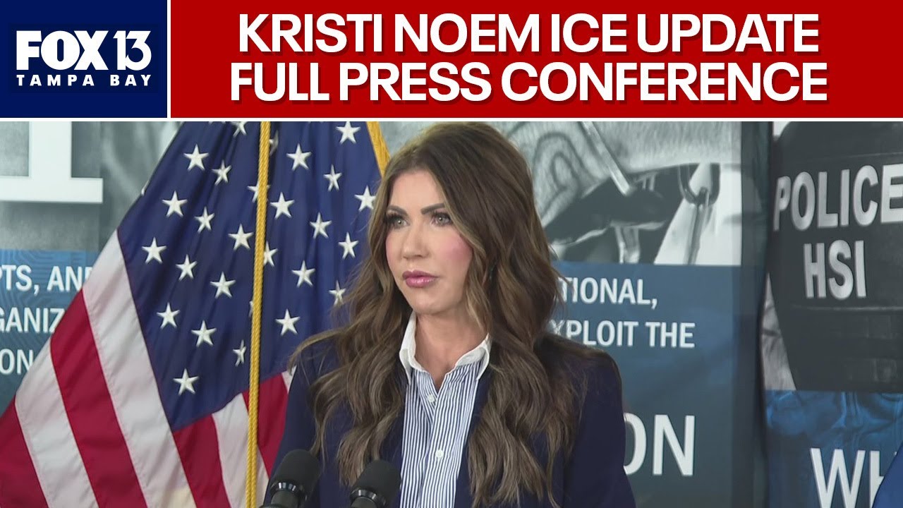 Homeland Security Secretary Kristi Noem in Bradenton