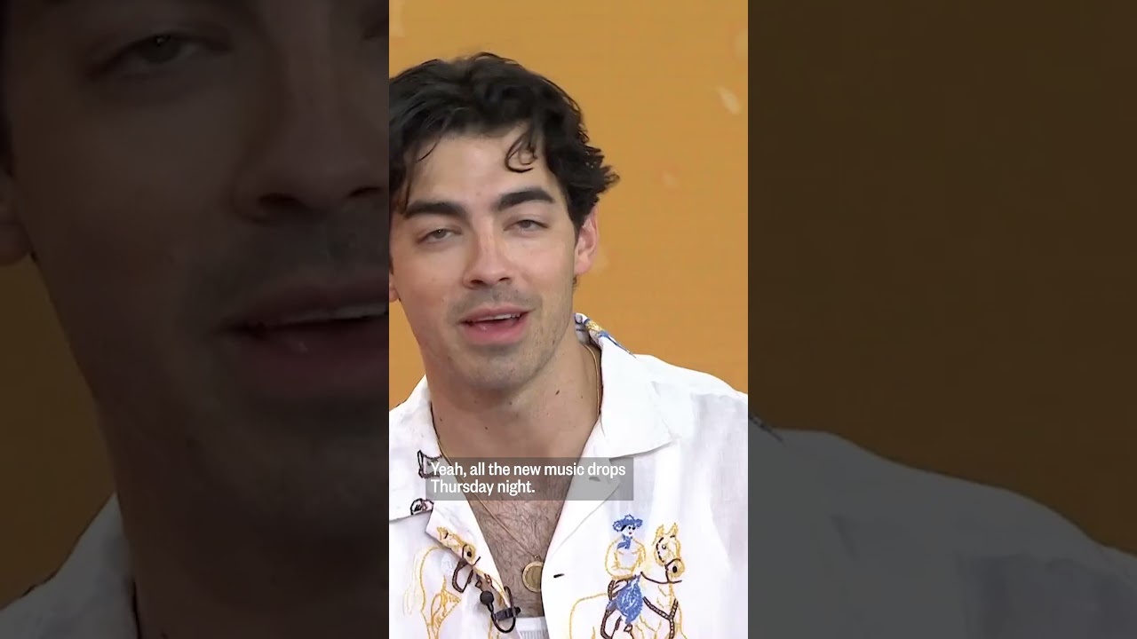 Joe Jonas is always sharing new music with brothers Kevin and Nick