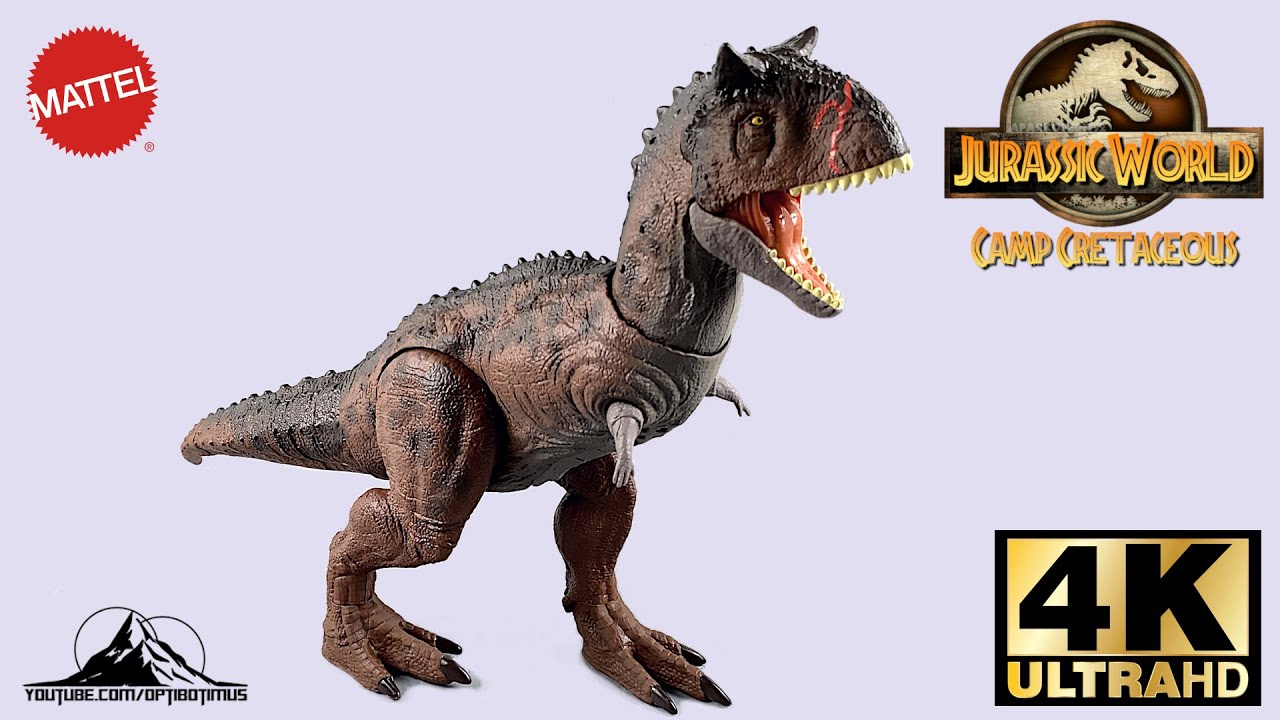 @Mattel@jurassicworld Camp Cretaceous CARNOTAURUS TORO Video Review