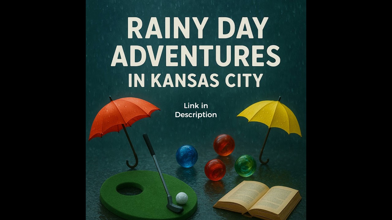 Who says gray skies can’t be fun? 📚⛳☔  
