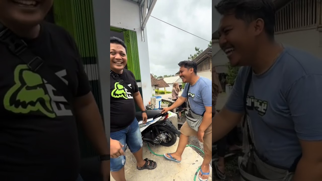 Basir dapat ceperan dari kakaknya. Dan info motor satria .beat .Vario .Mio terjual obral 