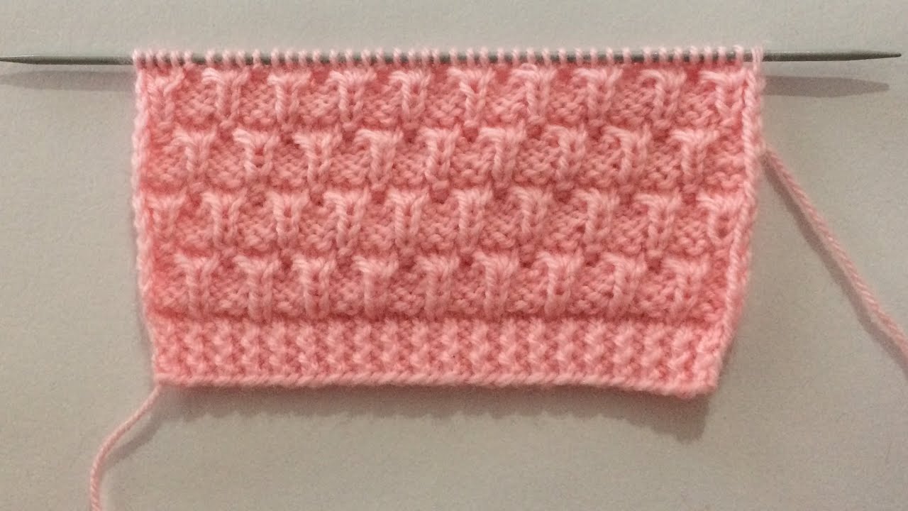 Easy Knitting Stitch Pattern For Sweater