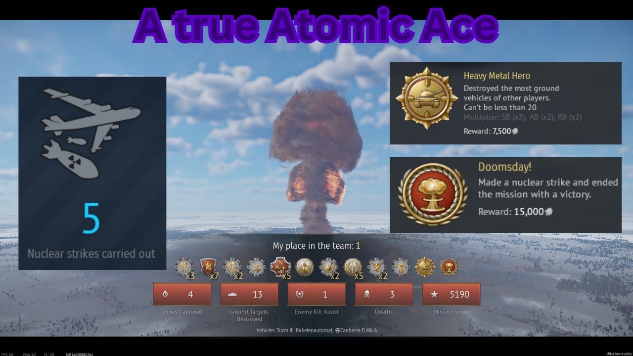 My fifth nuke | War Thunder