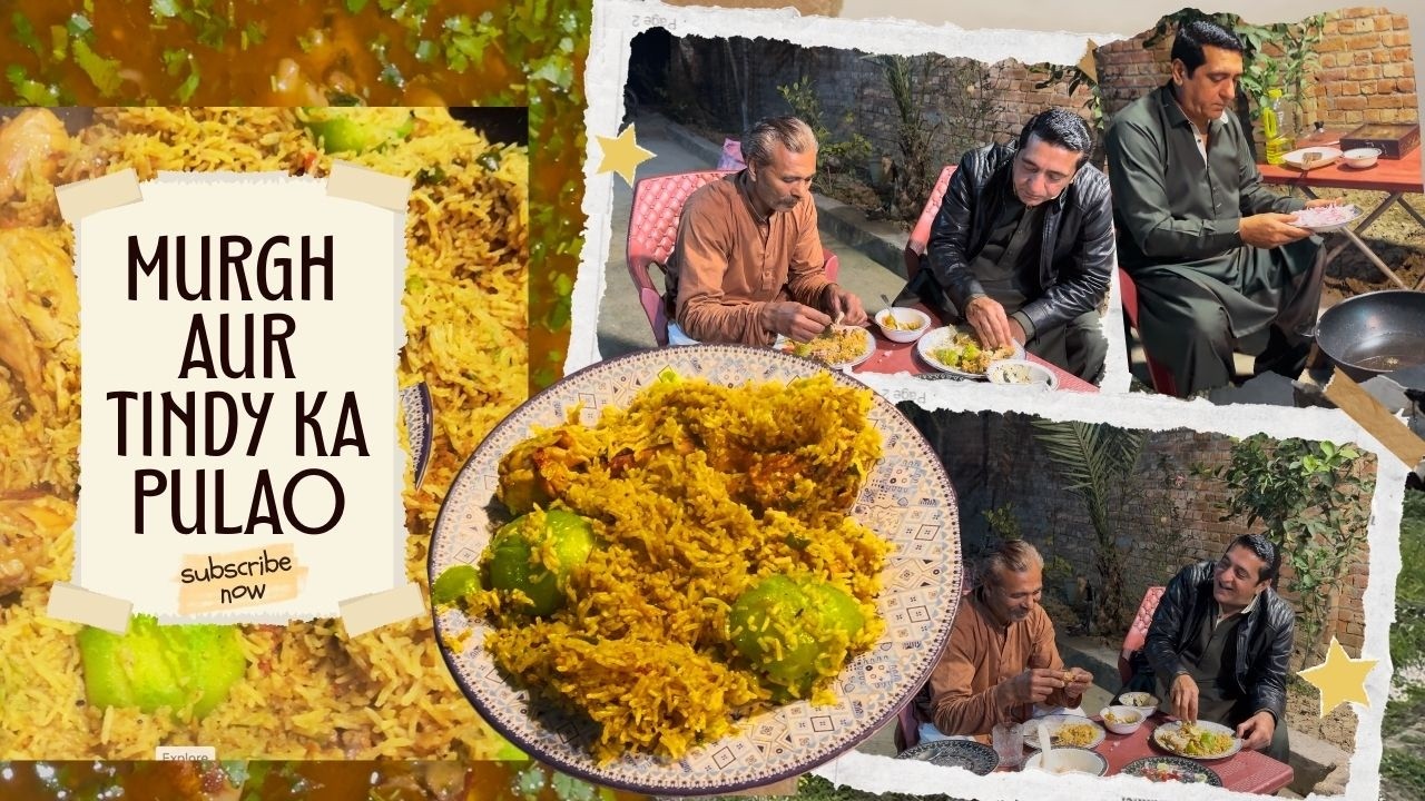 MURGH AUR TINDAY KA PULAO | QUICK EASY & DELICIOUS |